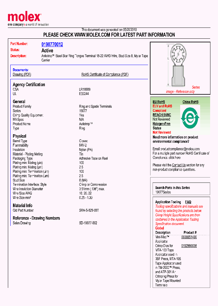 SRA-S-829-08T_2617691.PDF Datasheet