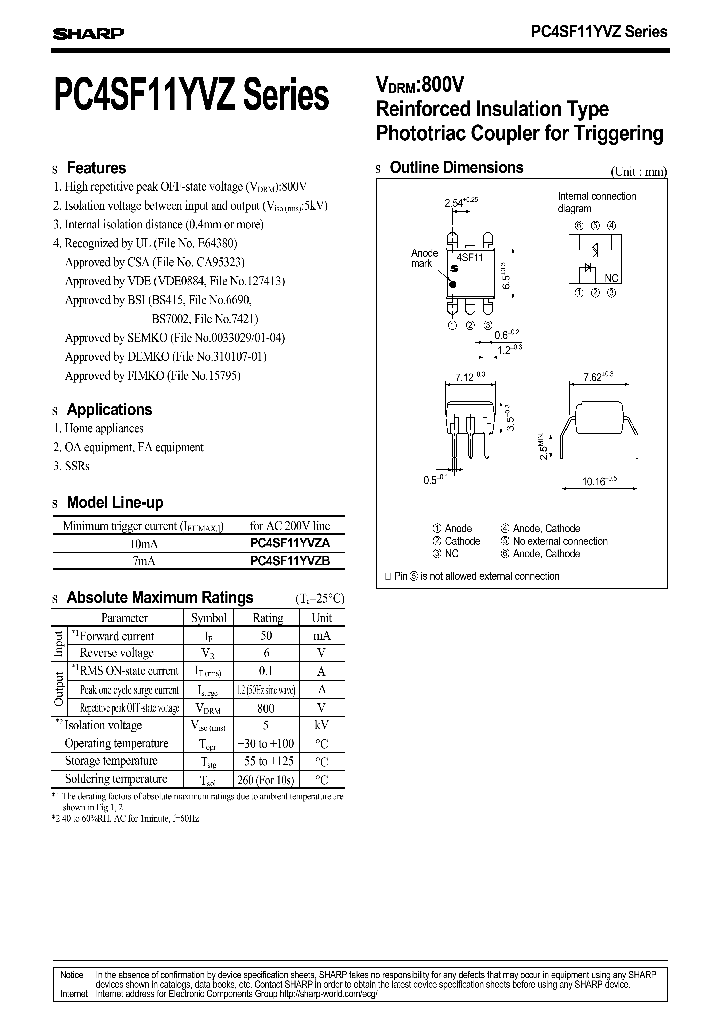 PC4SF11YVZA_2619495.PDF Datasheet