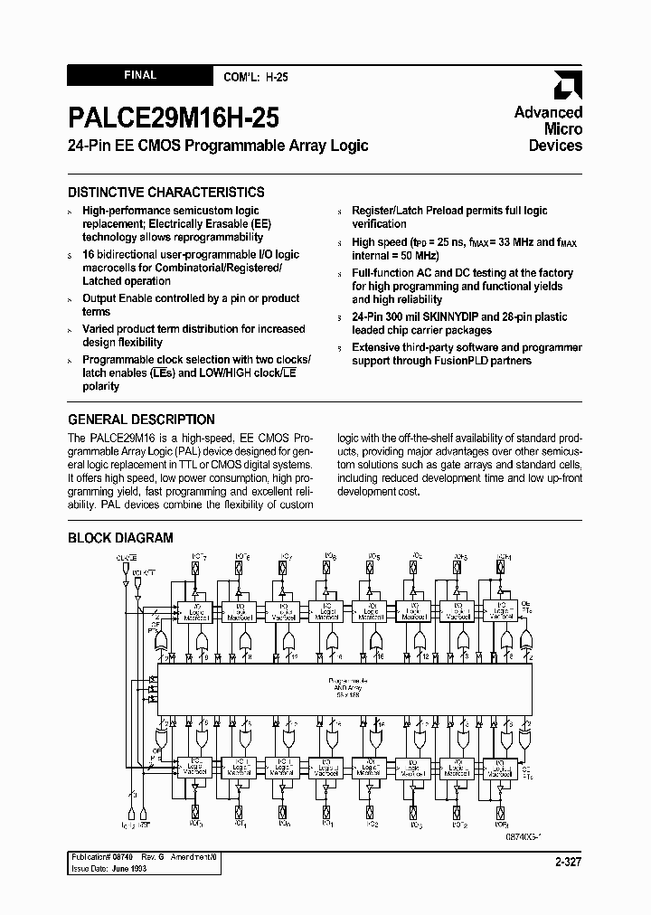 PALCE29M16H-25_2619527.PDF Datasheet