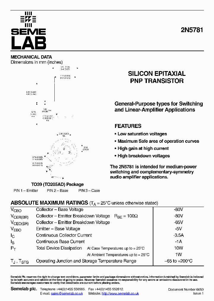 2N5781_2620114.PDF Datasheet