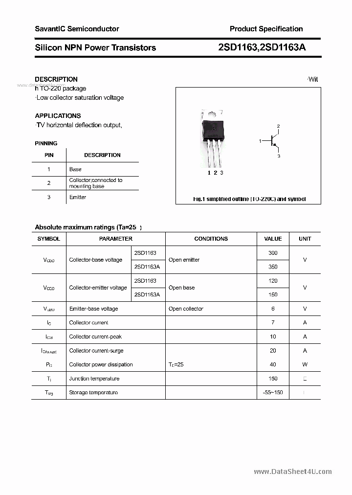 2SD1163_2620464.PDF Datasheet
