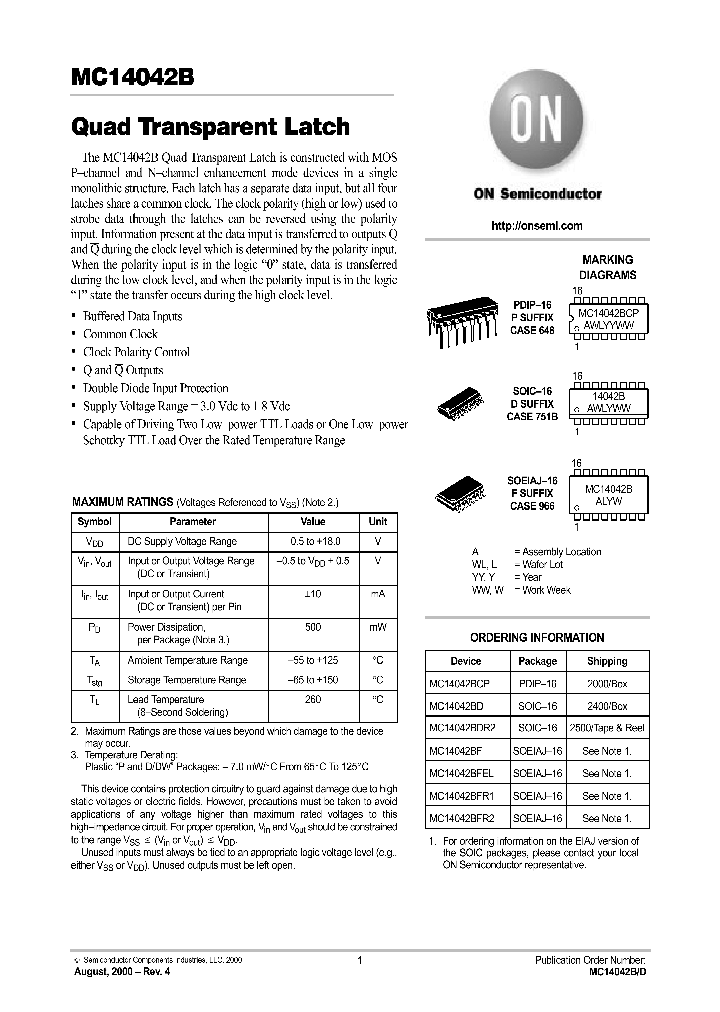 MC14042B-D_2624889.PDF Datasheet