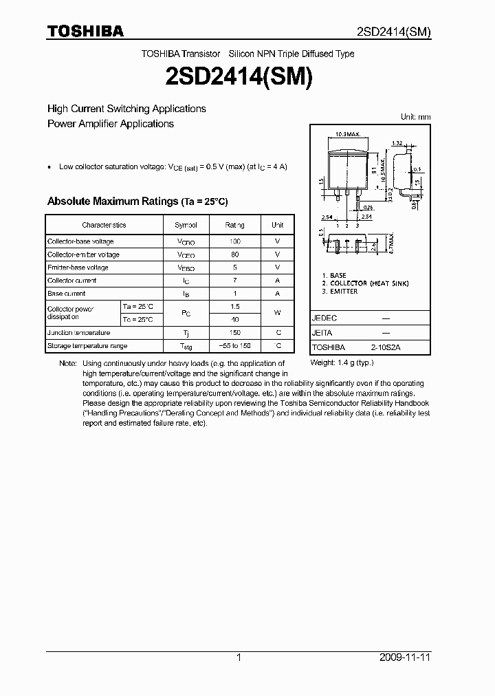 2SD241409_2623834.PDF Datasheet