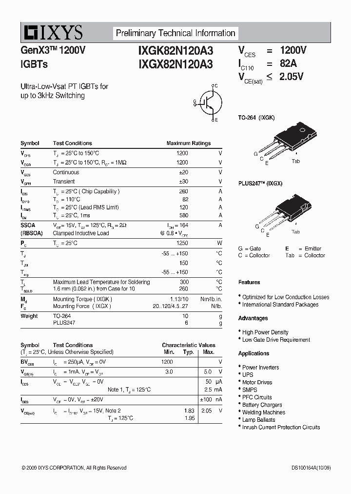 IXGK82N120A3_2623917.PDF Datasheet