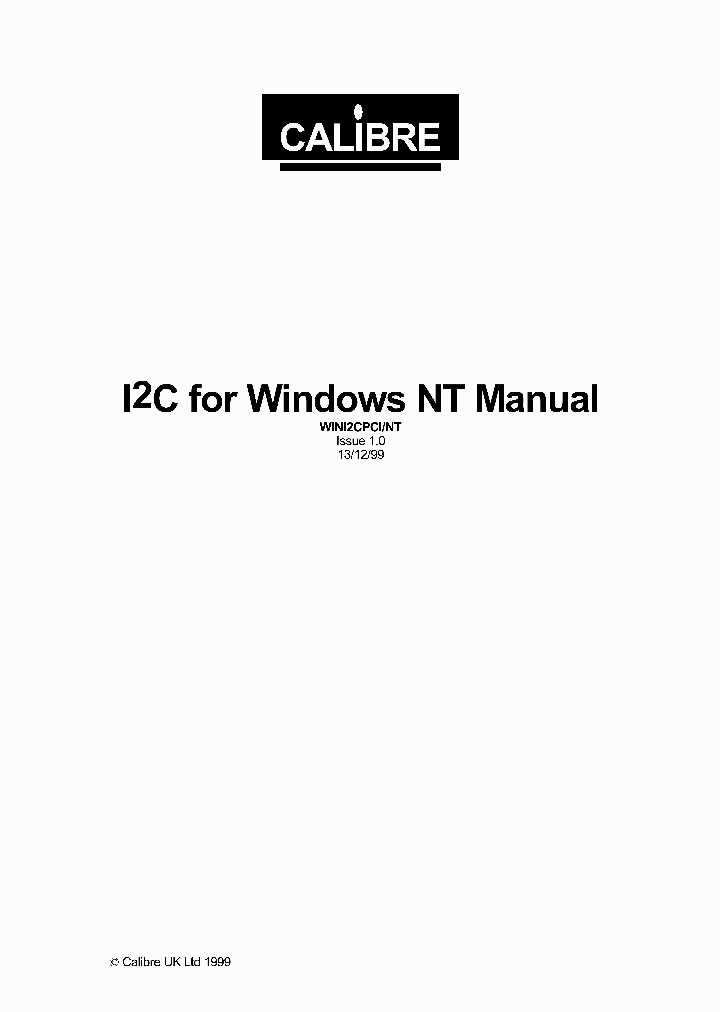 WINI2CPCI_2626616.PDF Datasheet