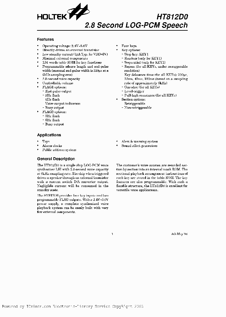 HT812D016DIP_2627504.PDF Datasheet