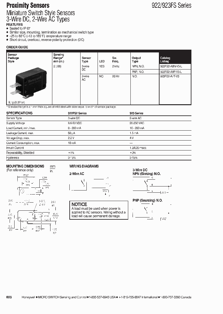 922FS2-A9N-V3-L_2629951.PDF Datasheet