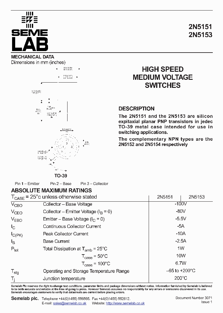 2N5151-220M_2637322.PDF Datasheet