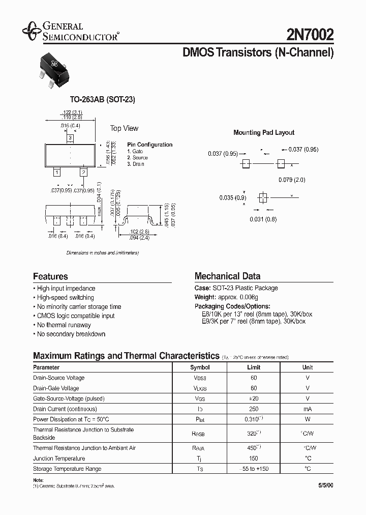 2N7002E810K_2637325.PDF Datasheet