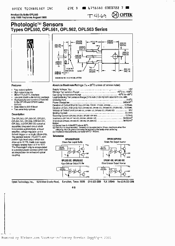 OPL562OCB_2639074.PDF Datasheet