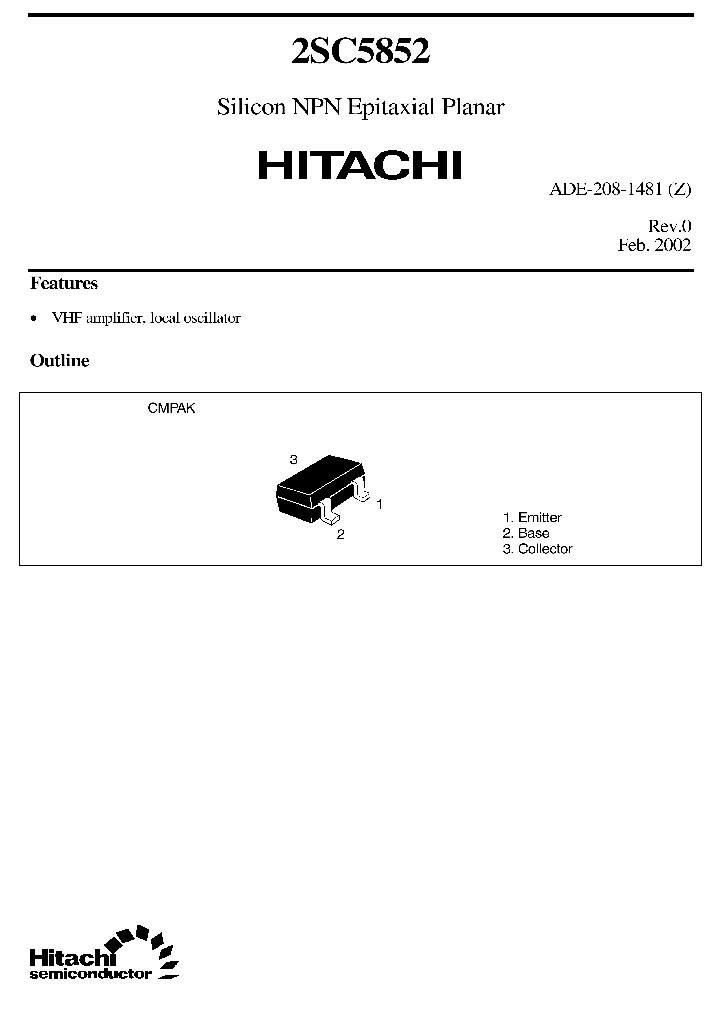 2SC5852C_2640665.PDF Datasheet
