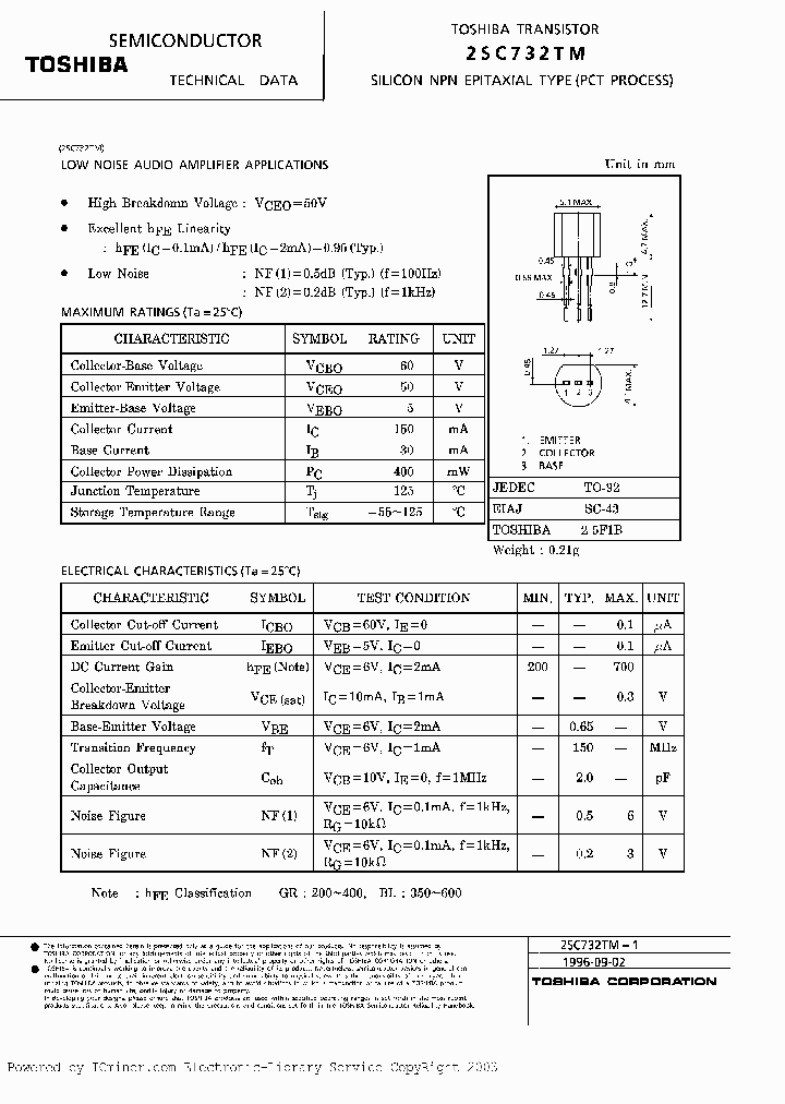 2SC732TM-BL_2641482.PDF Datasheet