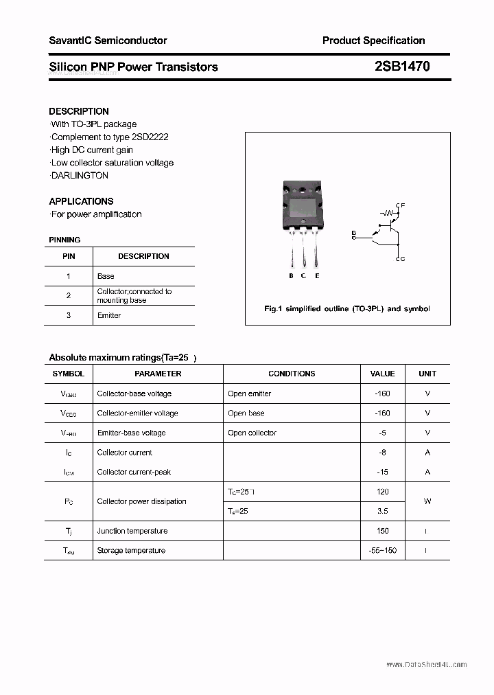 2SB1470_2643161.PDF Datasheet