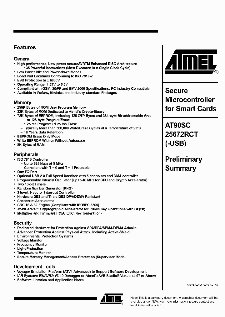 AT90SC25672RCT_2642255.PDF Datasheet