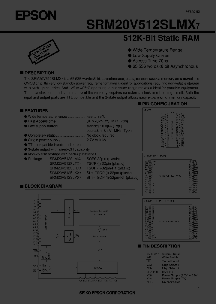 SRM20V512SLYX7_2642564.PDF Datasheet