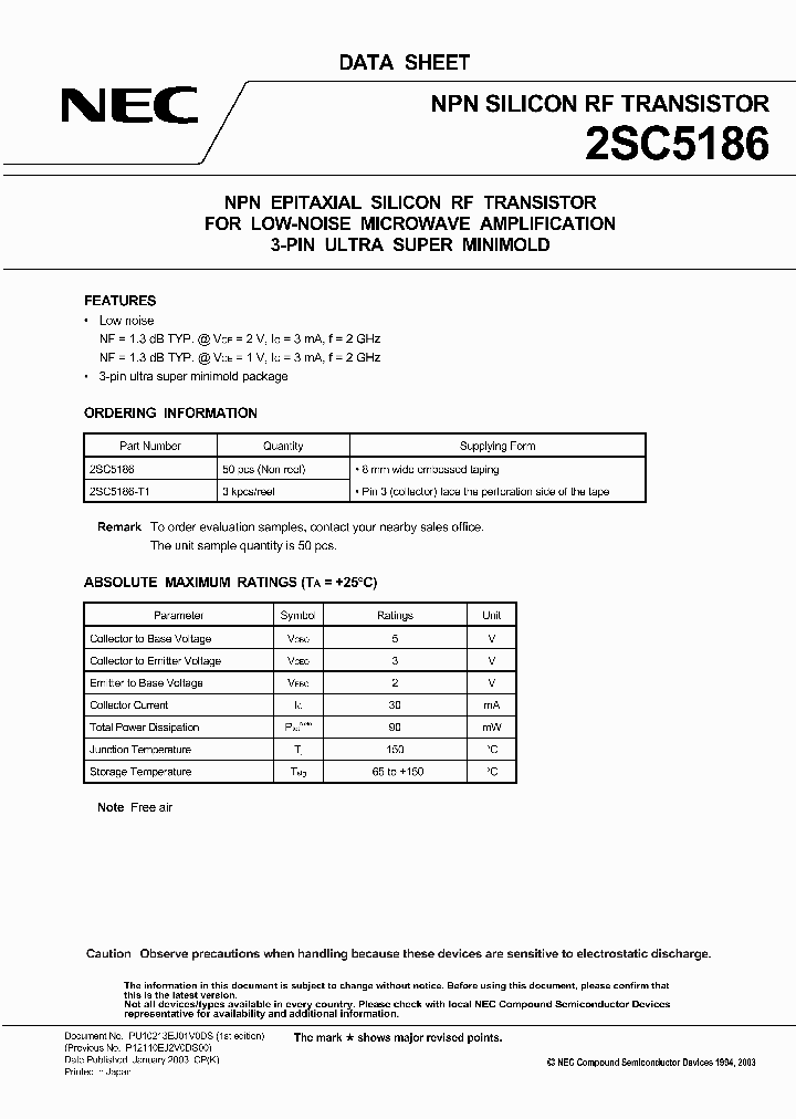 2SC5186NE68719_2641187.PDF Datasheet