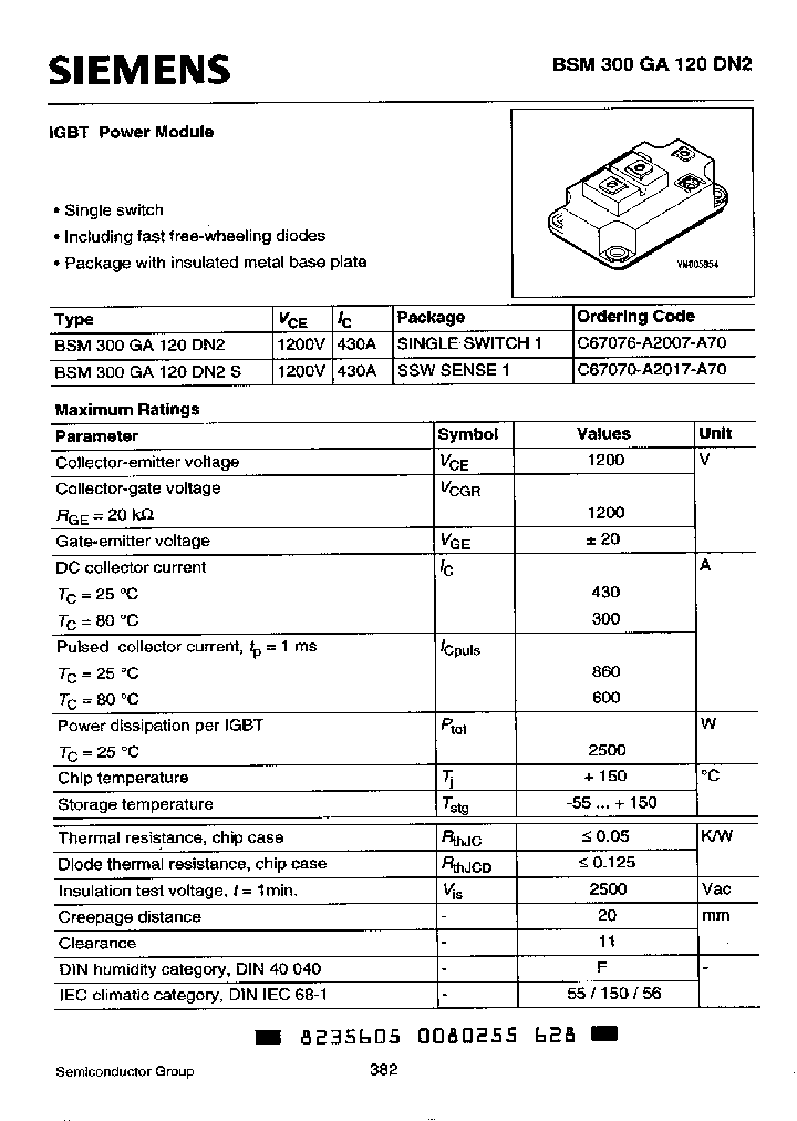 BSM300GA120DN2S_2640574.PDF Datasheet
