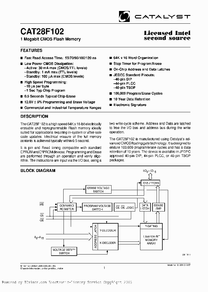 CAT28F102T14-10_2643557.PDF Datasheet