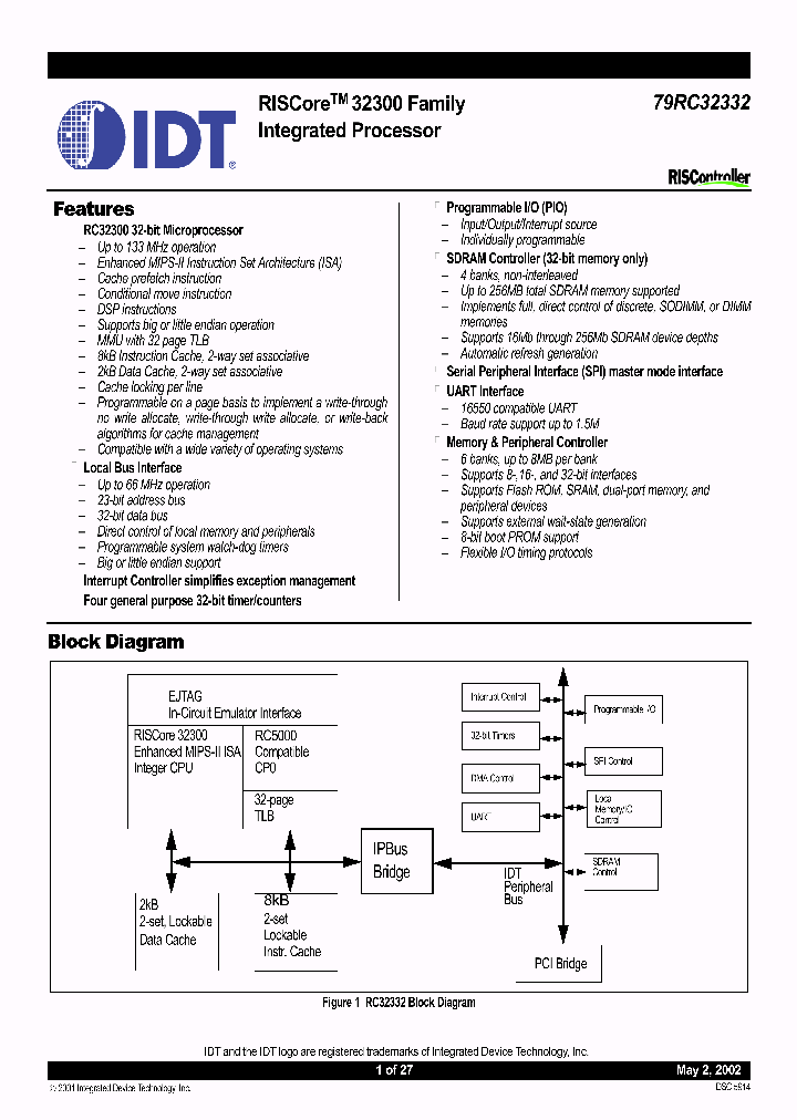 79RC32V332-133DHI_2645578.PDF Datasheet