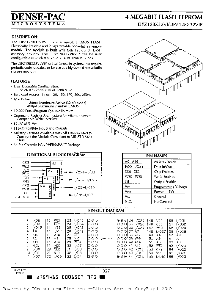 DPZ128X32VI-25M_2647895.PDF Datasheet