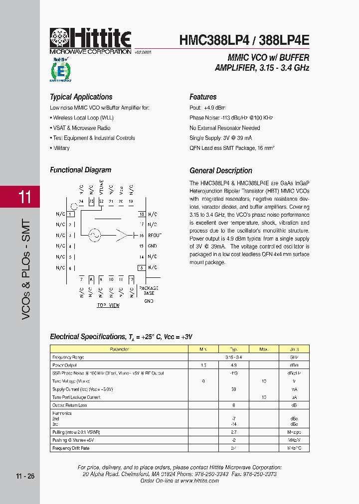 HMC388LP4E_2648483.PDF Datasheet