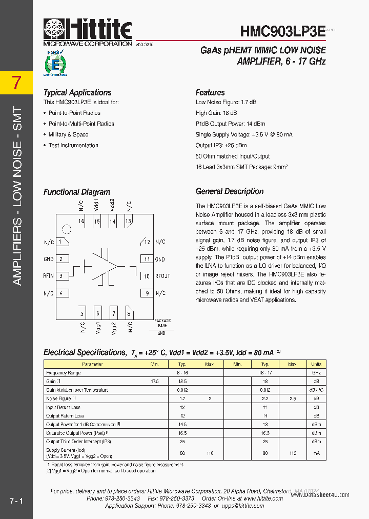 HMC903LP3E_2654047.PDF Datasheet