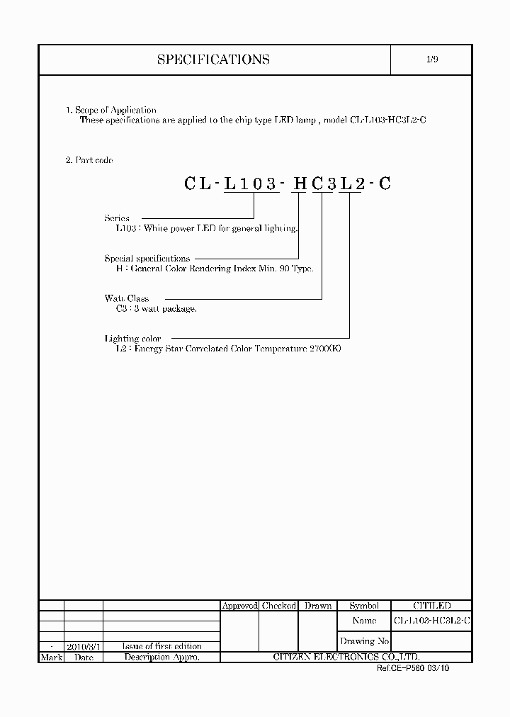 CL-L103-HC3L2-C_2658718.PDF Datasheet