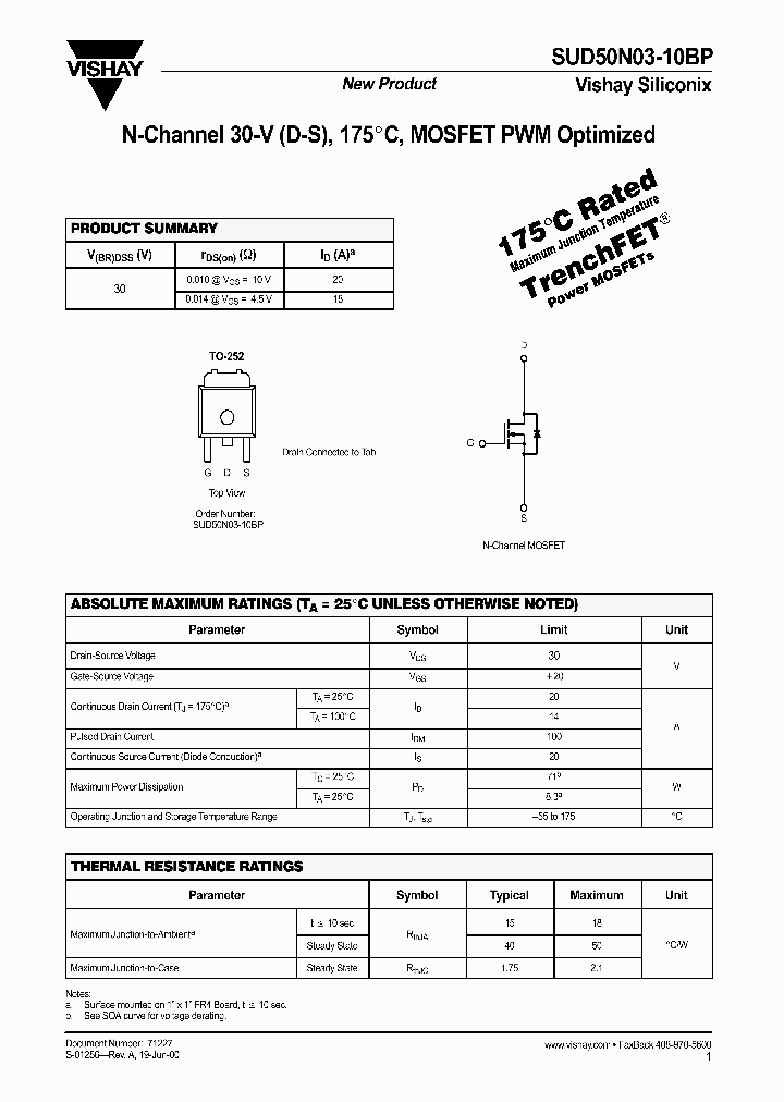 SUD50N03-10BP_2658785.PDF Datasheet