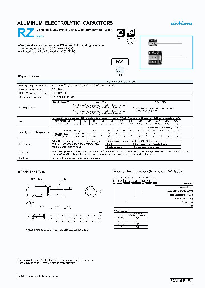URZ1H330MRD_2660657.PDF Datasheet