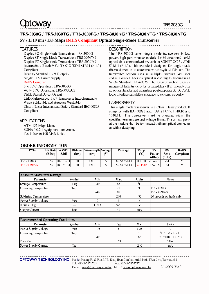 TRS-3030AG_2657282.PDF Datasheet
