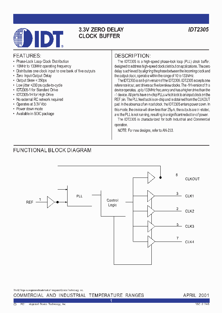 IDT2305-1DCG_2661636.PDF Datasheet