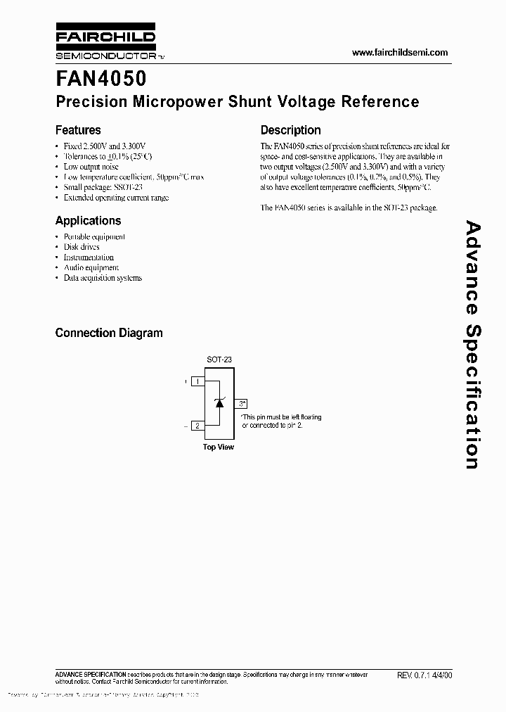 FAN4050CS3-33_2663421.PDF Datasheet