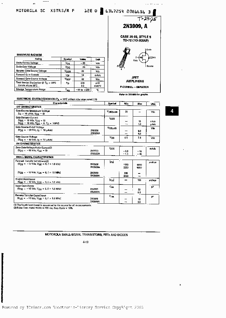 2N3909_2665341.PDF Datasheet