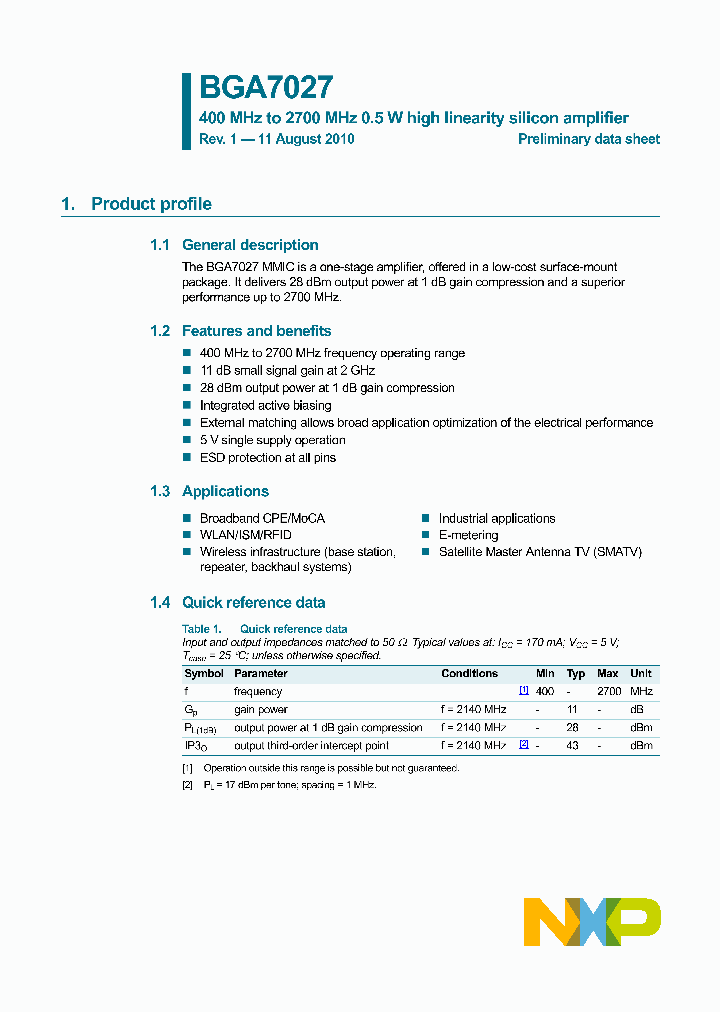 BGA7027_2666452.PDF Datasheet