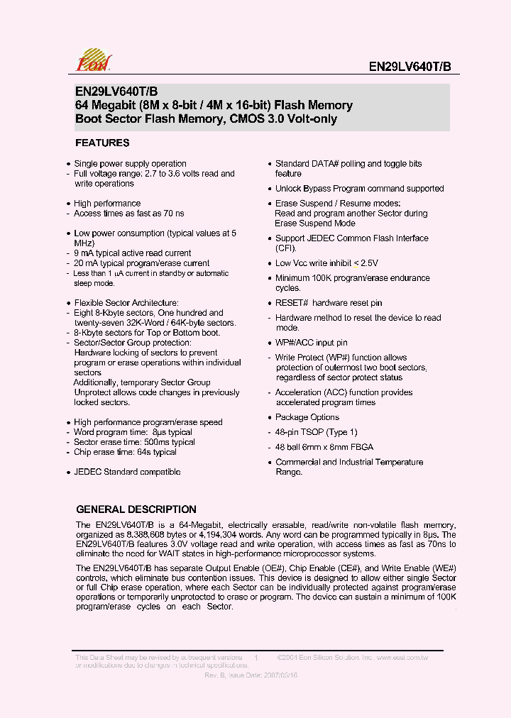EN29LV640TT-90TIP_2669045.PDF Datasheet