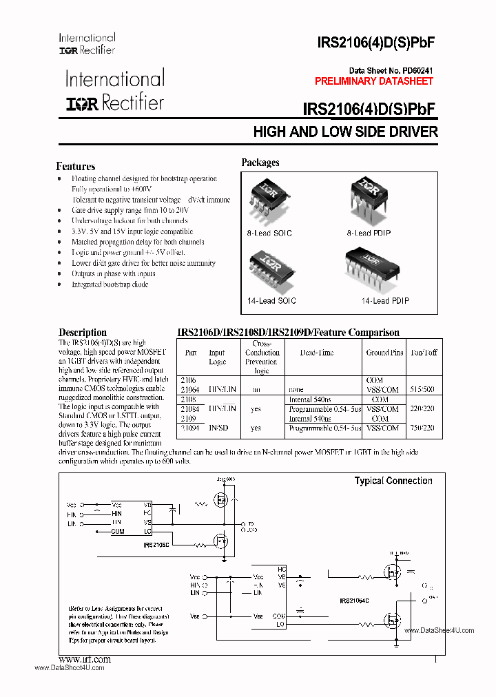 IRS21064S_2668959.PDF Datasheet