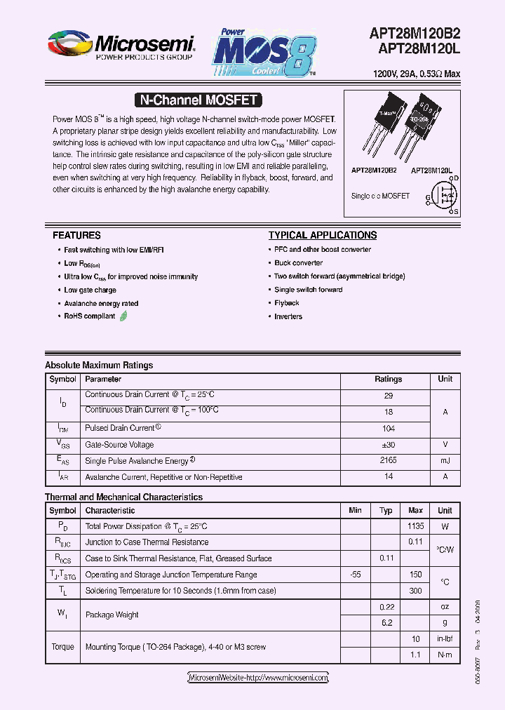 APT28M120B209_2670623.PDF Datasheet