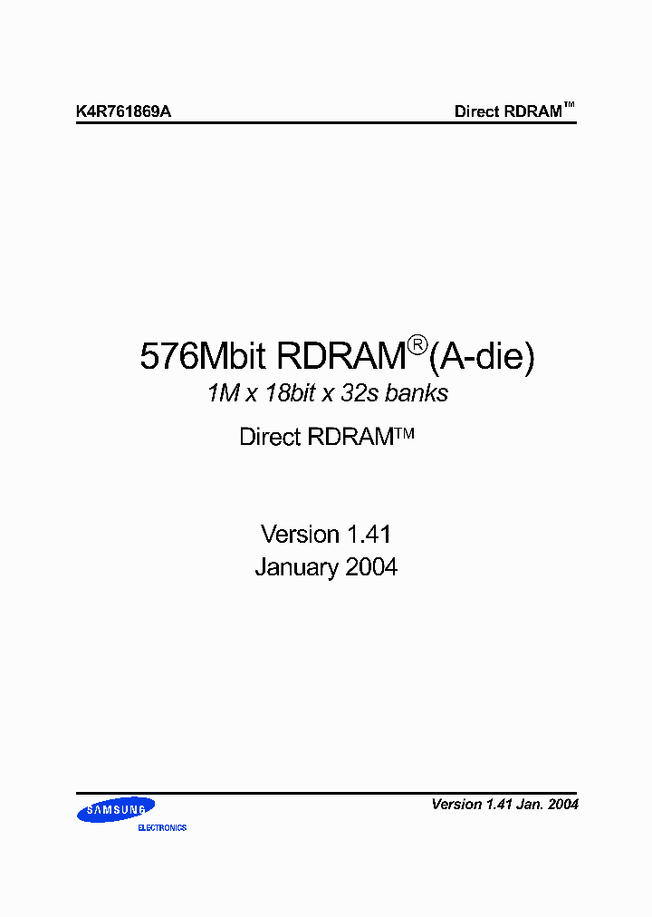 K4R761869A-FBCCN1_2671877.PDF Datasheet