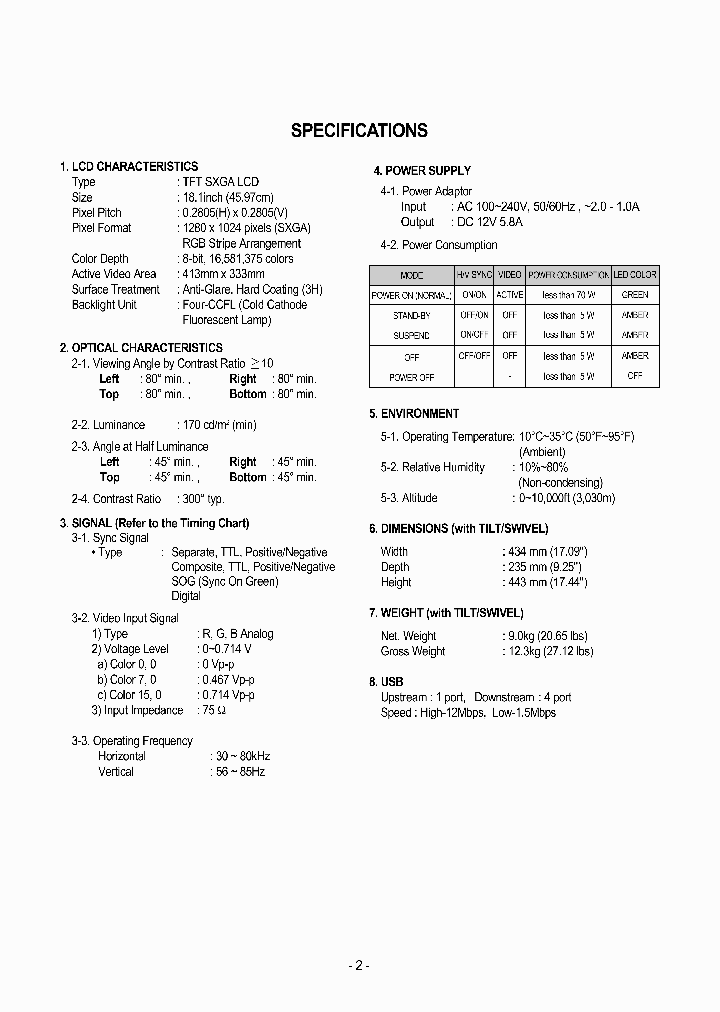 FLATRON18LCD882LELS882C-UA_2672081.PDF Datasheet