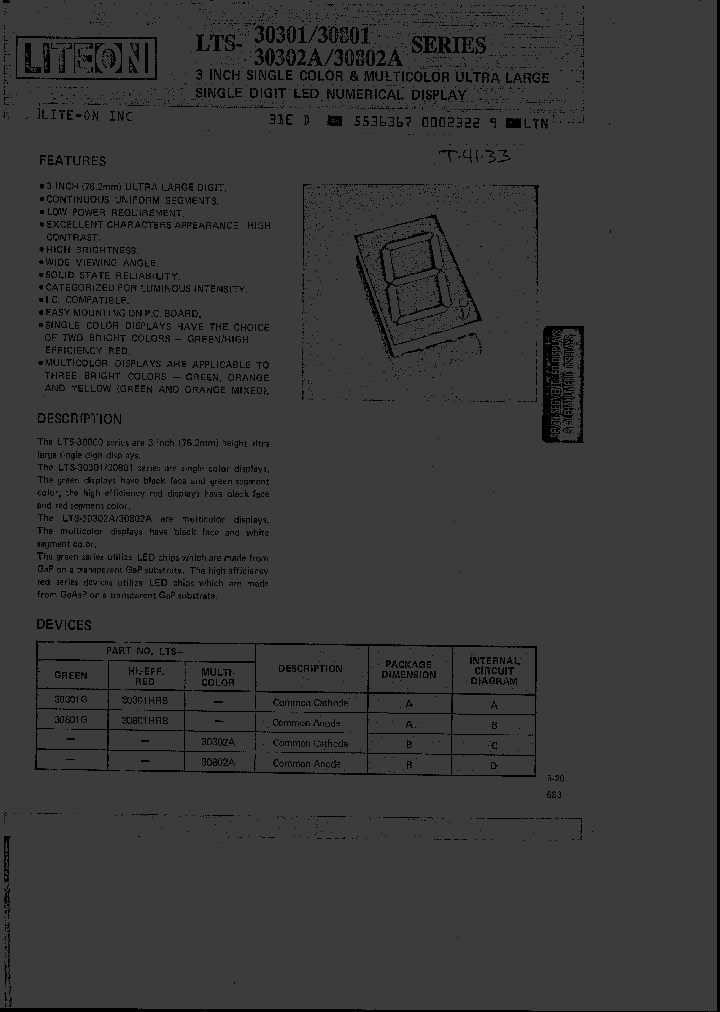 LTS30301G_2675924.PDF Datasheet