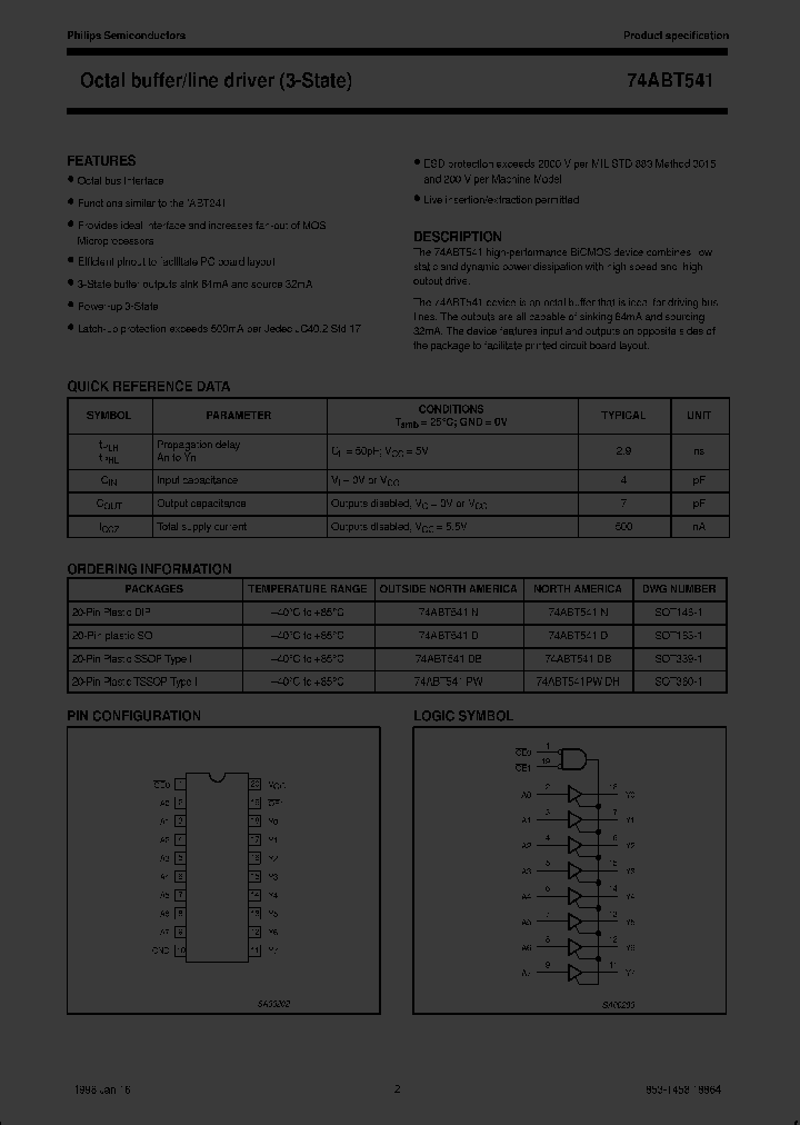 74ABT541PW-T_2676774.PDF Datasheet