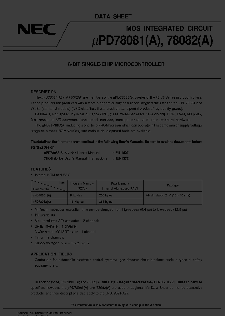 UPD78081GBA-XXX-3BS_2675716.PDF Datasheet