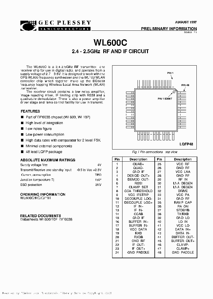 WL600CKGGP1R_2677445.PDF Datasheet