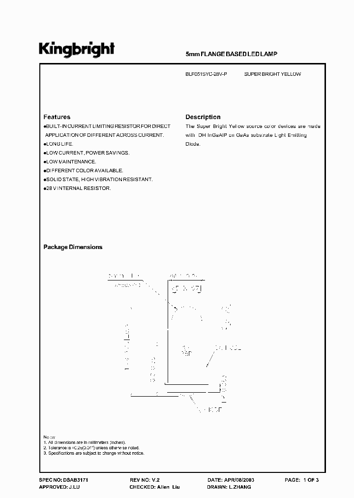 BLF051SYC-28V-P_2678298.PDF Datasheet