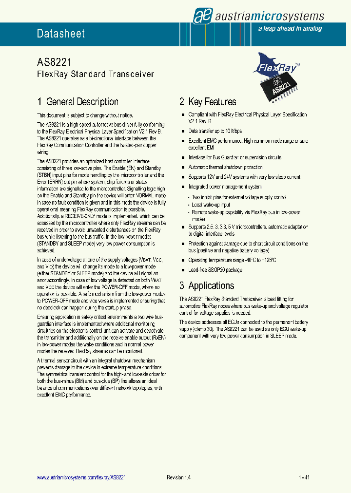 AS8221-ASSP_2686120.PDF Datasheet
