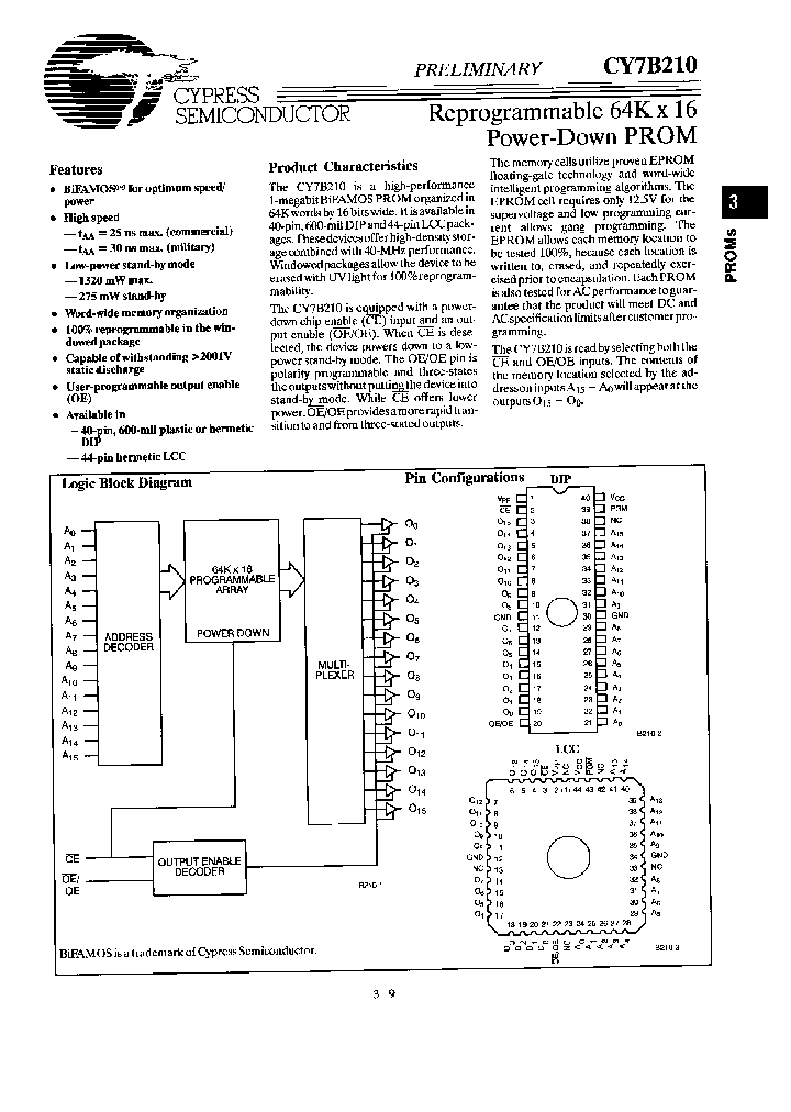 CY7B210-25WC_2688448.PDF Datasheet