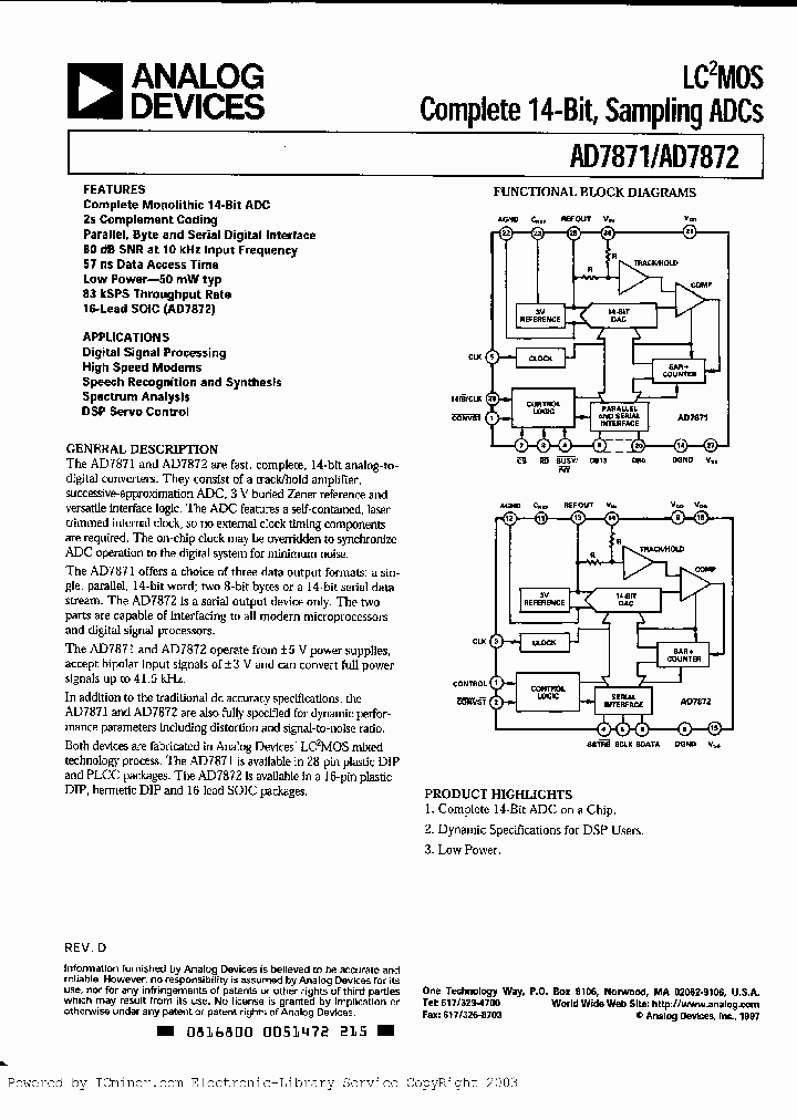 AD7871TQ883B_2689913.PDF Datasheet