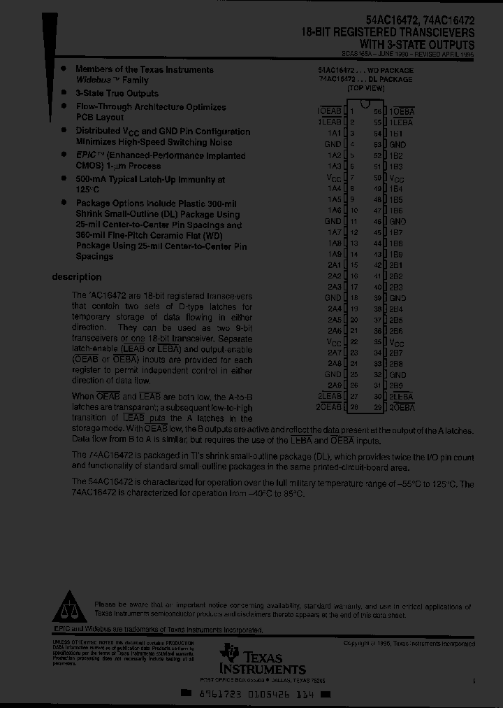 54AC16472WD_2690958.PDF Datasheet