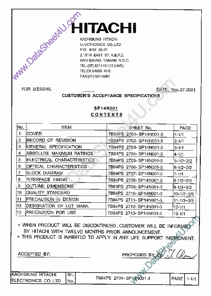 SP14N001_2694042.PDF Datasheet