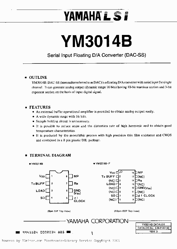 YM3014B_2694561.PDF Datasheet